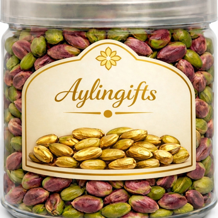 مغزپسته خام درجه یک آیلین گیفت -مدل رویال صادراتی